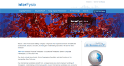 Desktop Screenshot of interfysio.com